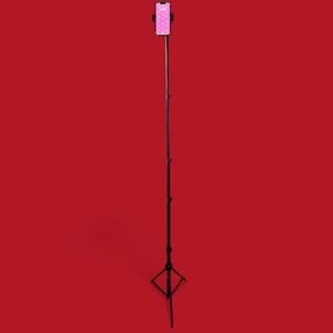 NIB 72” Tripod Adjustable with Remote, Black